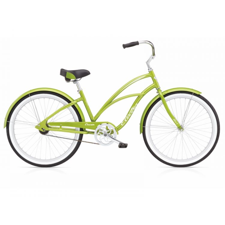 Велосипед 26" ELECTRA Cruiser Lux 1 Ladie's Green Metallic