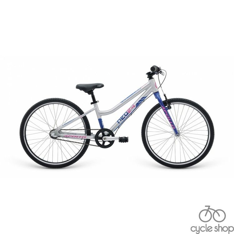 Велосипед 24" Apollo NEO 3i girls 2019 синий / розовый
