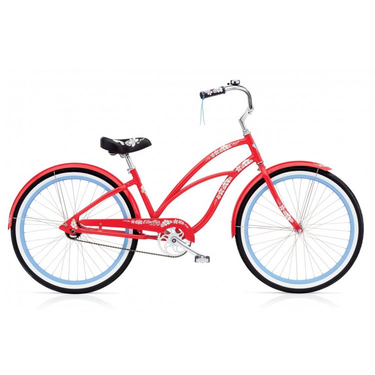 Велосипед 26" ELECTRA Hawaii Custom 3i (Alloy) Ladies' Red