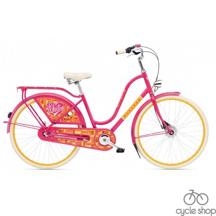 Велосипед 28" ELECTRA Amsterdam Fashion 3i Joyride bright pink