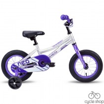 Велосипед 12" Apollo Neo girls фиолетовый / белый 2022