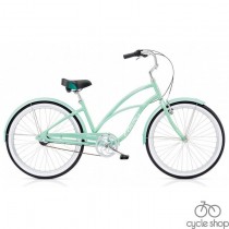 Велосипед 26" ELECTRA Cruiser Lux 3i Ladies Sea Green Metallic