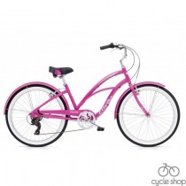 Велосипед 26" ELECTRA Cruiser Lux 7D Ladie's Pink Metallic