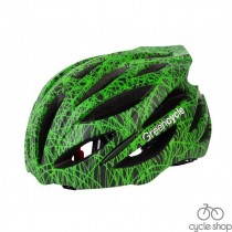Шлем Green Cycle Alleycat черно-зеленый