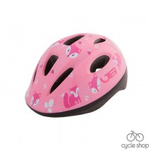 Шлем детский Green Cycle Foxy  розовый / малиновый / белый лак