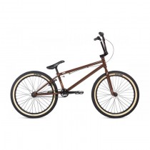 Велосипед 22" Stolen SPADE рама - 22.25" 2020 DARK CHOCOLATE W/ TAN WALLS, коричневый
